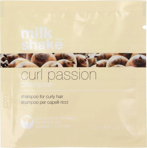 Milk Shake Milk Shake, Curl Passion, Paraben-Free, Hair Shampoo, Softness & Manageability, 10 ml For Women