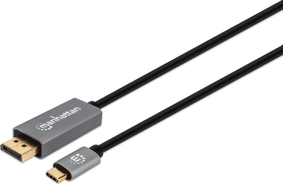 Kabel USB Manhattan USB-C - DisplayPort 2 m Czarny (354844)