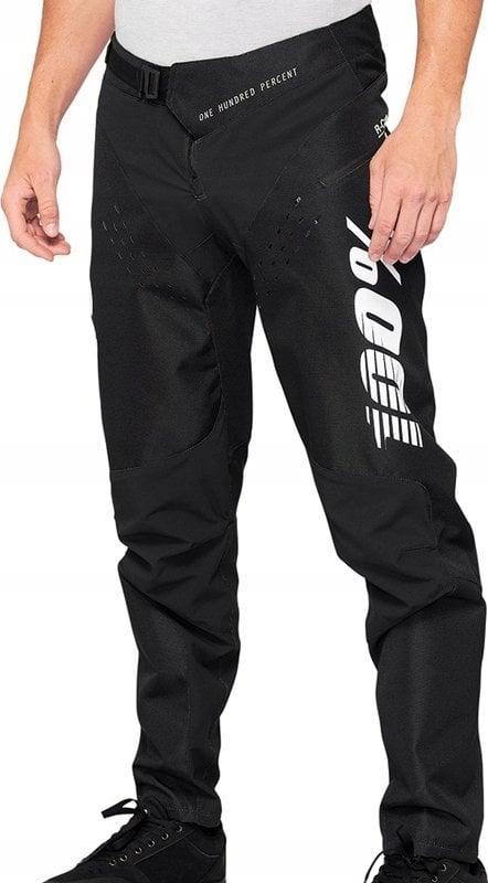 100% Spodnie męskie 100% R-CORE Pants black roz. 34 (EUR 48) (NEW 2022)