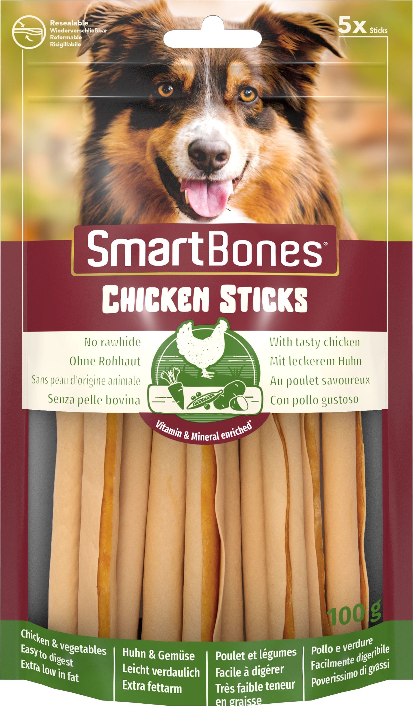 SmartBones Chicken Sticks 5szt. [T027149]