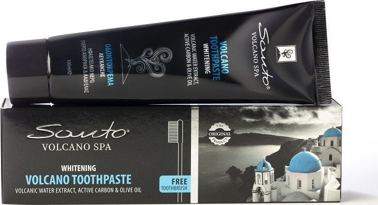 Wybielająca Pasta do zębów Santo Volcano Spa