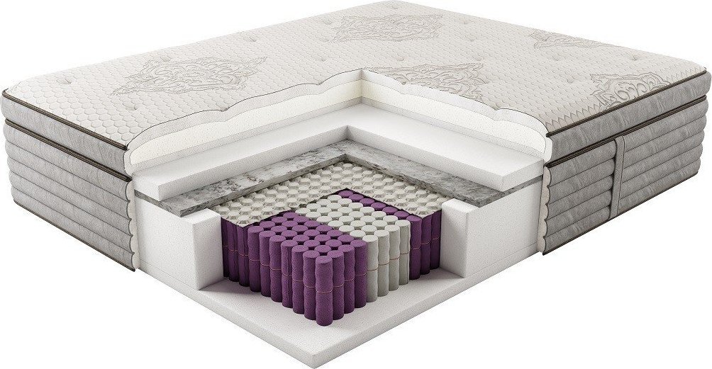 Hilding Materac Otello DeLuxe Edition by Hilding hybrydowy ROZMIAR: 120x200 cm, POKROWIEC: Baroque