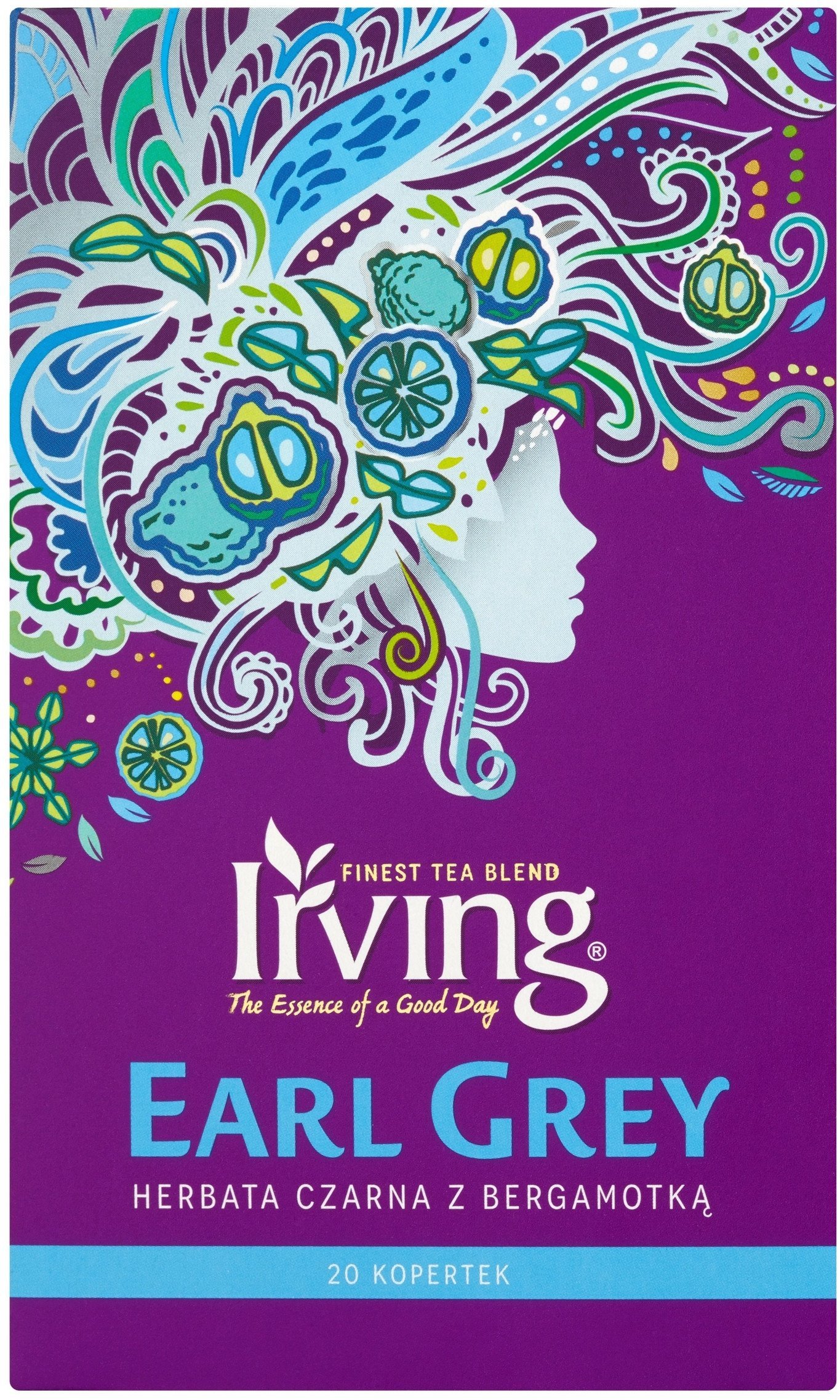 Herbata czarna Irving Earl Grey koperty 20x1,5g