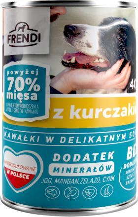 Frendi Frendi kawałki w delikatnym sosie z kurczakiem 10x400g