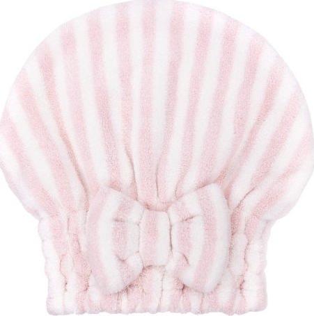 Trust my Sister TRUST MY SISTER_Czepek do włosów z mikrofibry Pink