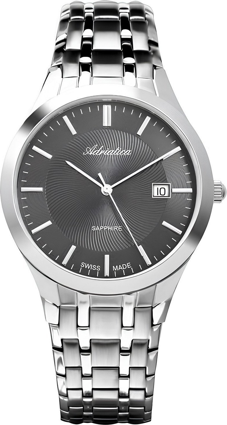 Zegarek Adriatica Zegarek męski Adriatica A1236.5116Q srebrny