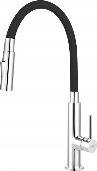 Bateria kuchenna Sourcing KITCHEN TAP ZORBA SLIM 2F BZR43B BLACK