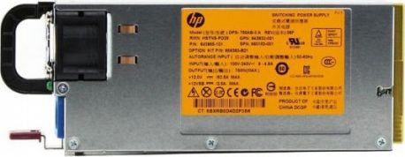 Zasilacz serwerowy HP Zasilacz Moc 750W, 12V, 80PLUS platynowy zasilacz do serwerów G8 - 643932-001