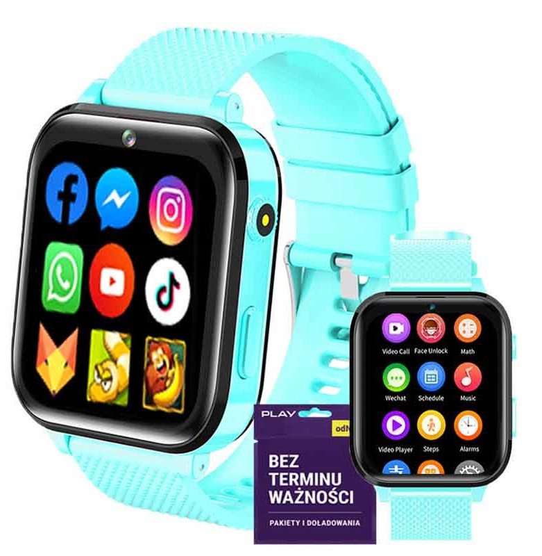 SMARTWATCH ZEGAREK DLA DZIECI 4G WIFI GPS KAMERA