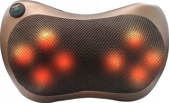 MARK1 Poduszka masująca masażer Shiatsu M02 (brązowa)