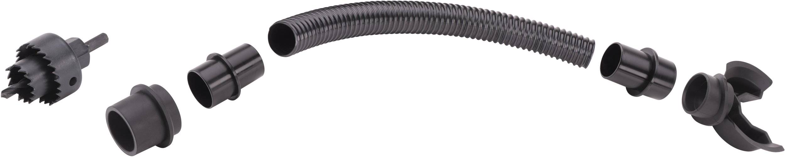 Zestaw przyłączeniowy Zbieracz rynnowy wąż + otwornica