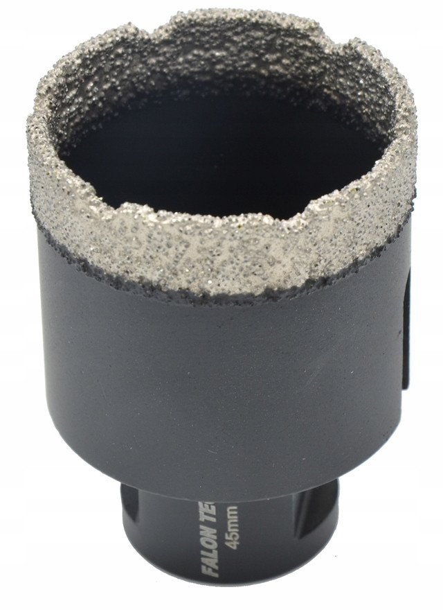 OTWORNICA DIAMENTOWA 45mm M14 KORONKA FREZ WIERTŁO DO GRESU BETONU KAMIENIA