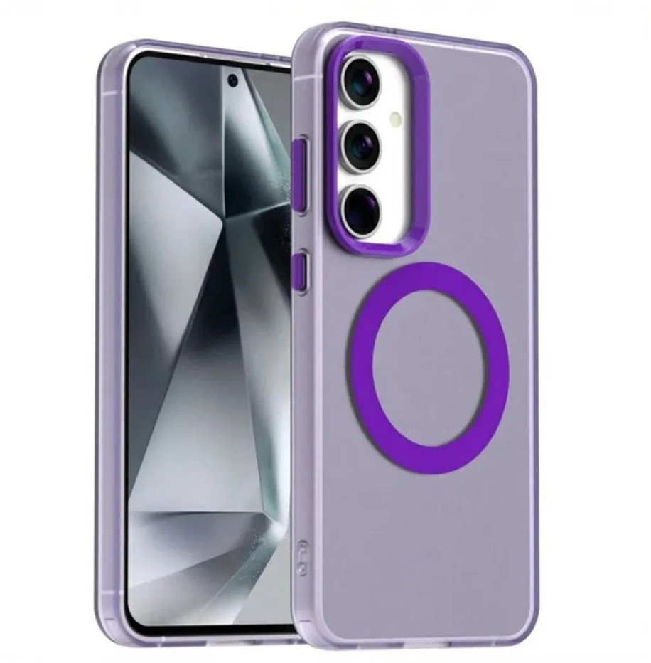 Etui Supero Candy Case do Samsung Galaxy A56 Magsafe, fioletowe