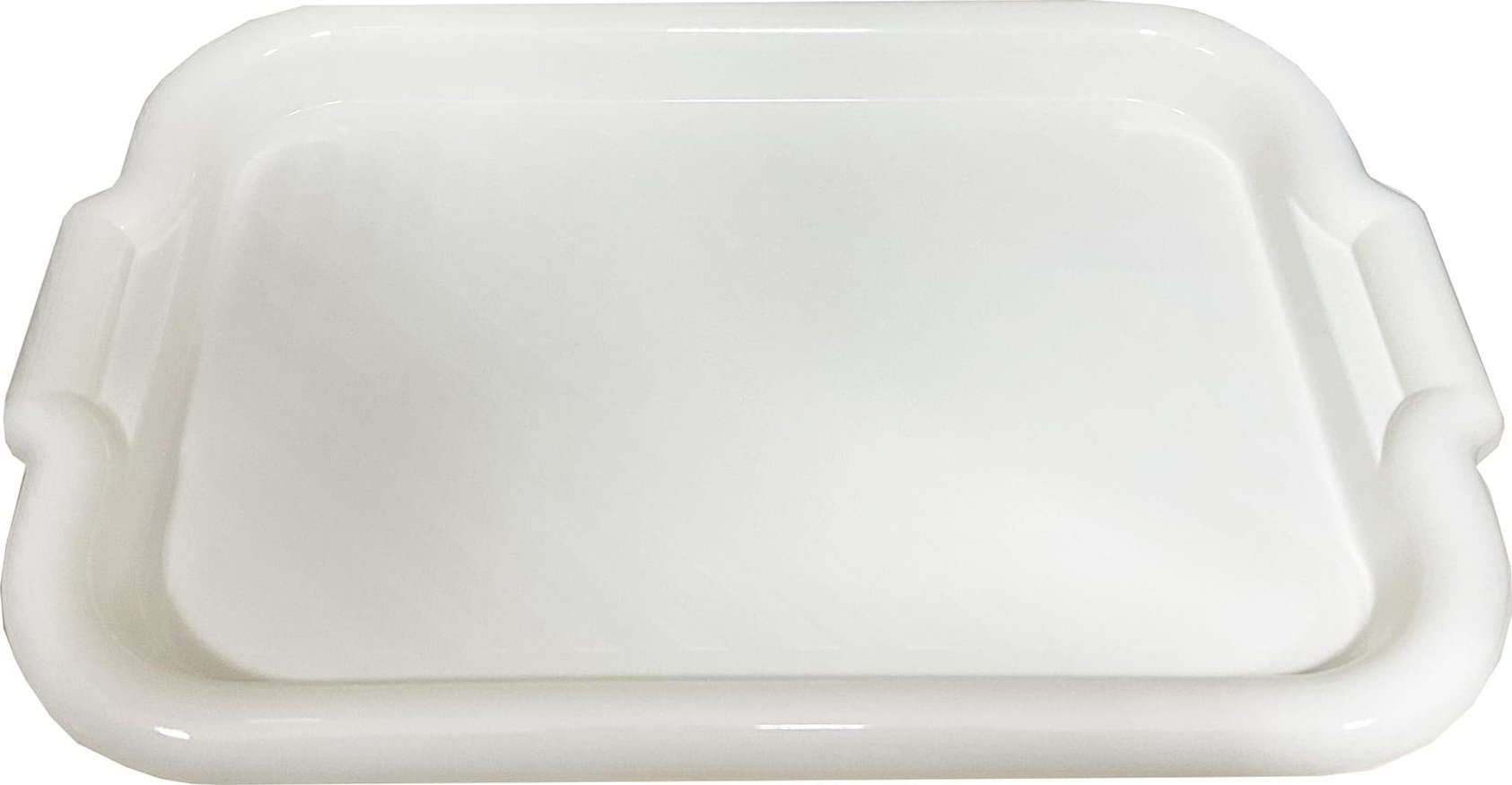 Galicja Taca prostokątna Molly (40 cm, 28 cm, kremowy)
