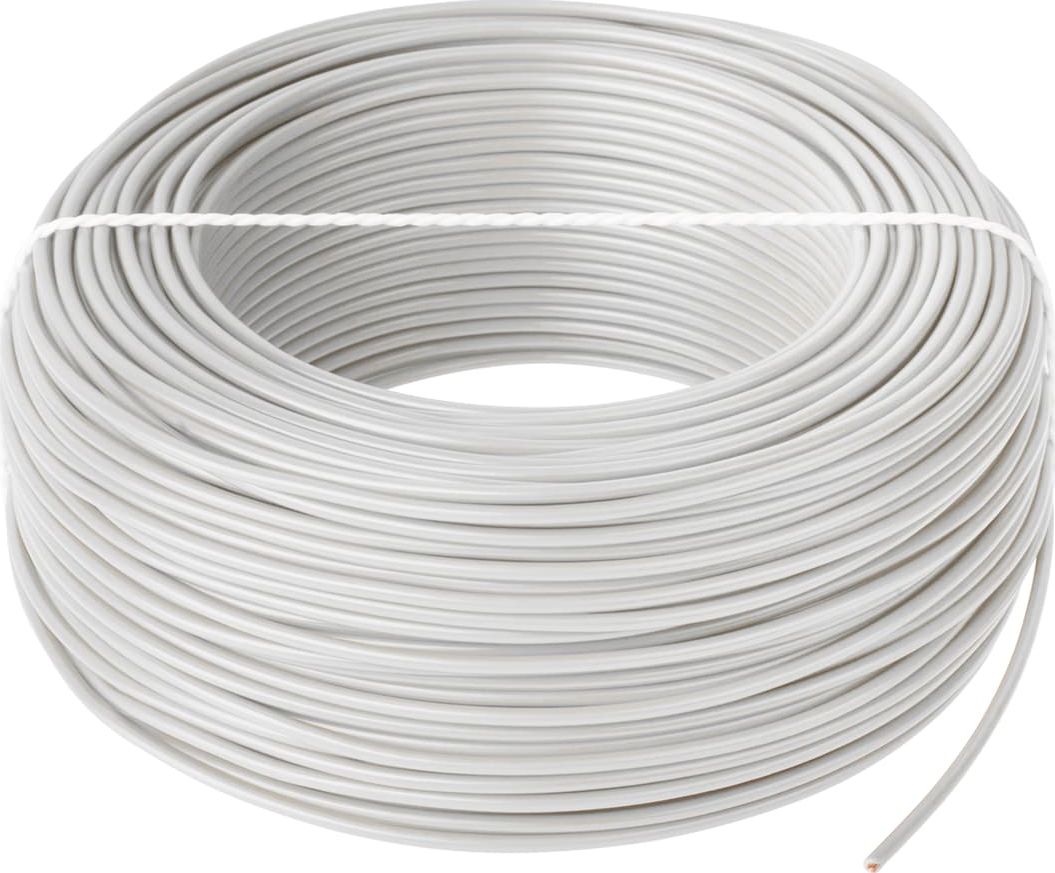 LP Przewód LgY 1x1 H05V-K biały