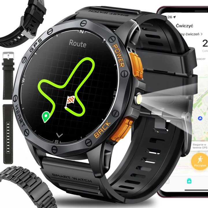 SMARTWATCH męski Rubicon RNCF47 PROF