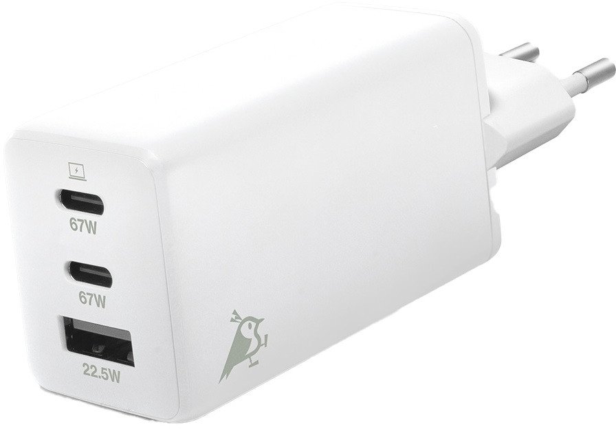 Aqiila Chargebird W3 65W 2x USB-C 1x USB-A