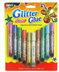 Amos Klej z brokatem 10x15.5ml