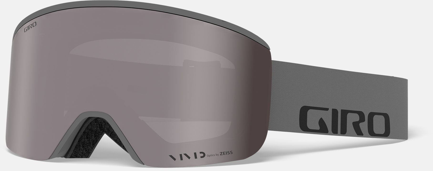 Gogle zimowe GIRO AXIS GREY WORDMARK (szyba VIVID ONYX 08-18% VLT S3 + VIVID INFRARED 58% S1) (NEW 2023/2024)