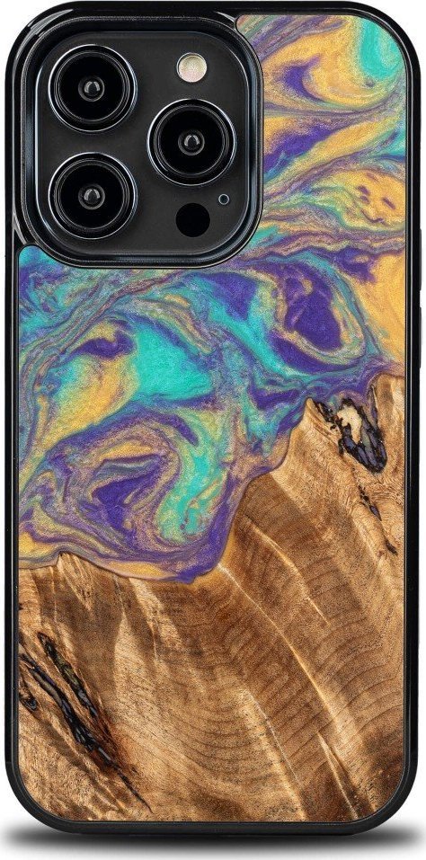 BeWood Etui Bewood Unique na iPhone 14 Pro - Planets - Merkury