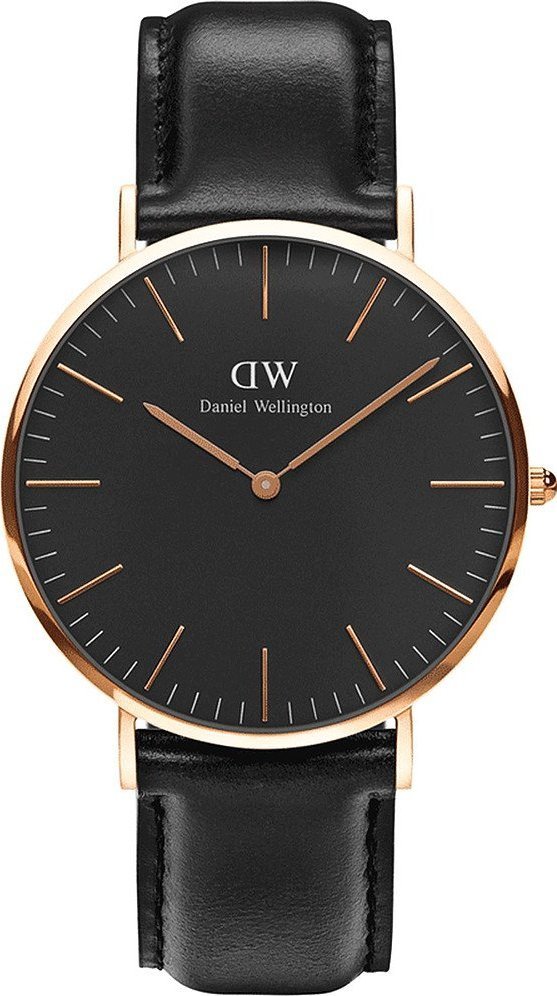 Zegarek Daniel Wellington Zegarek męski Daniel Wellington DW00100127 czarny