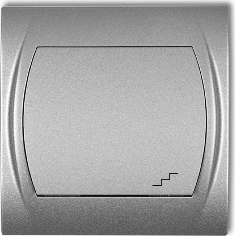 Karlik Logo łącznik schodowy srebrny metalik (7LWP-3)