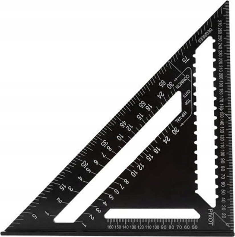 Korbi KĄTOWNIK STOLARSKI CIESIELSKI 300mm ALUMINIOWY