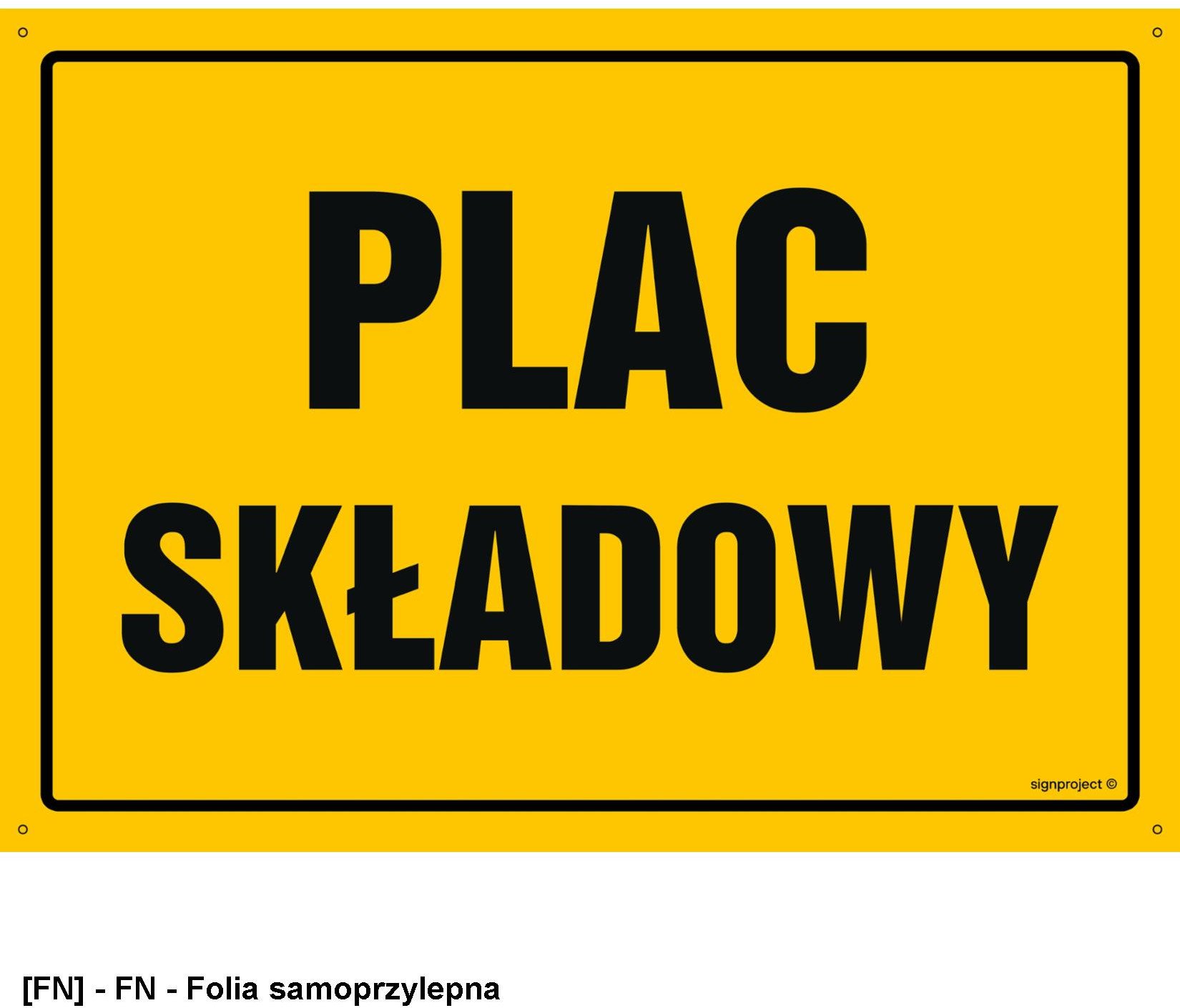 TD Systems OA126 - Plac składowy 450x320