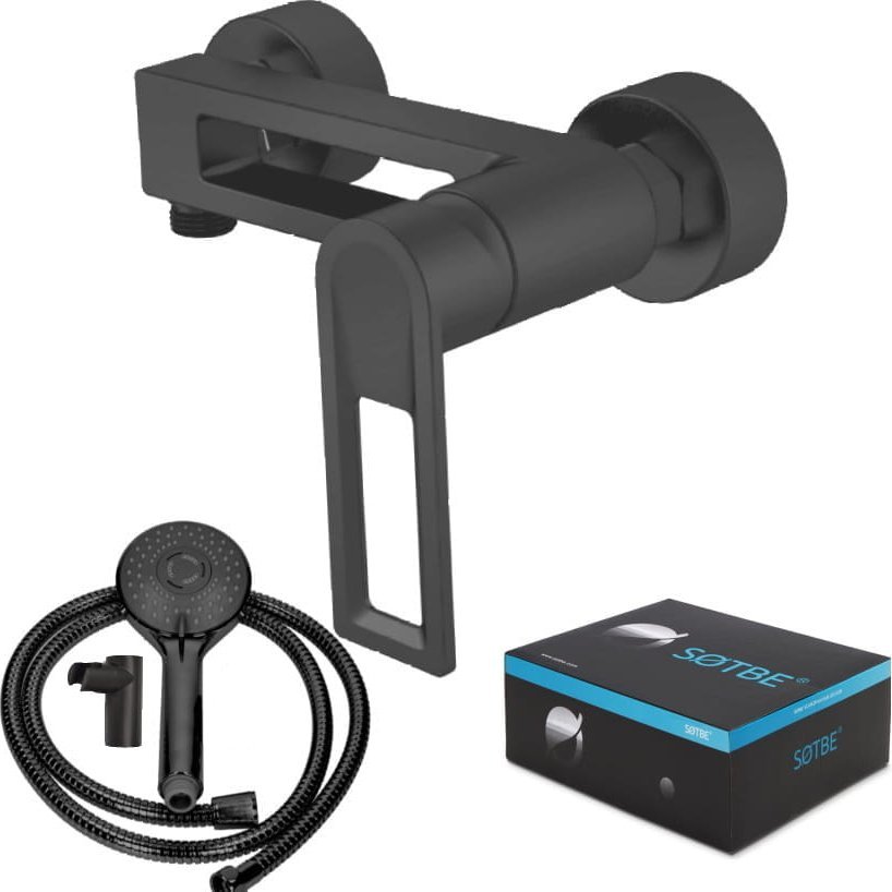 Bateria prysznicowa Sotbe Loft czarny (LOF-B-SO-12568588)