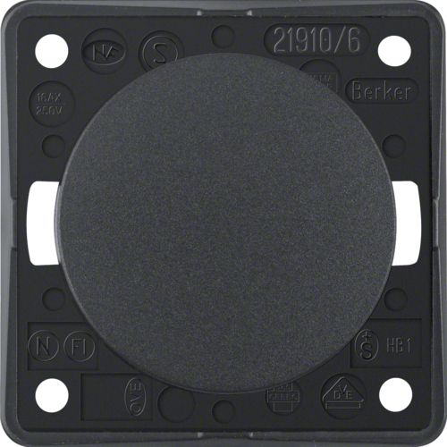 Berker Łącznik schodowy Integro Flow uniwersalny antracyt (936562505)