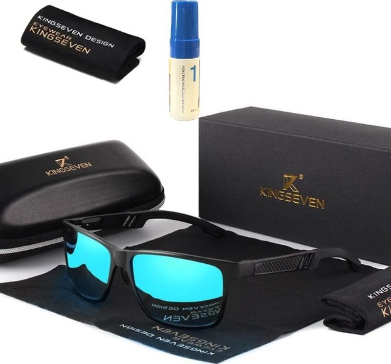 Kingseven Okulary N7180 Czarny / niebieski