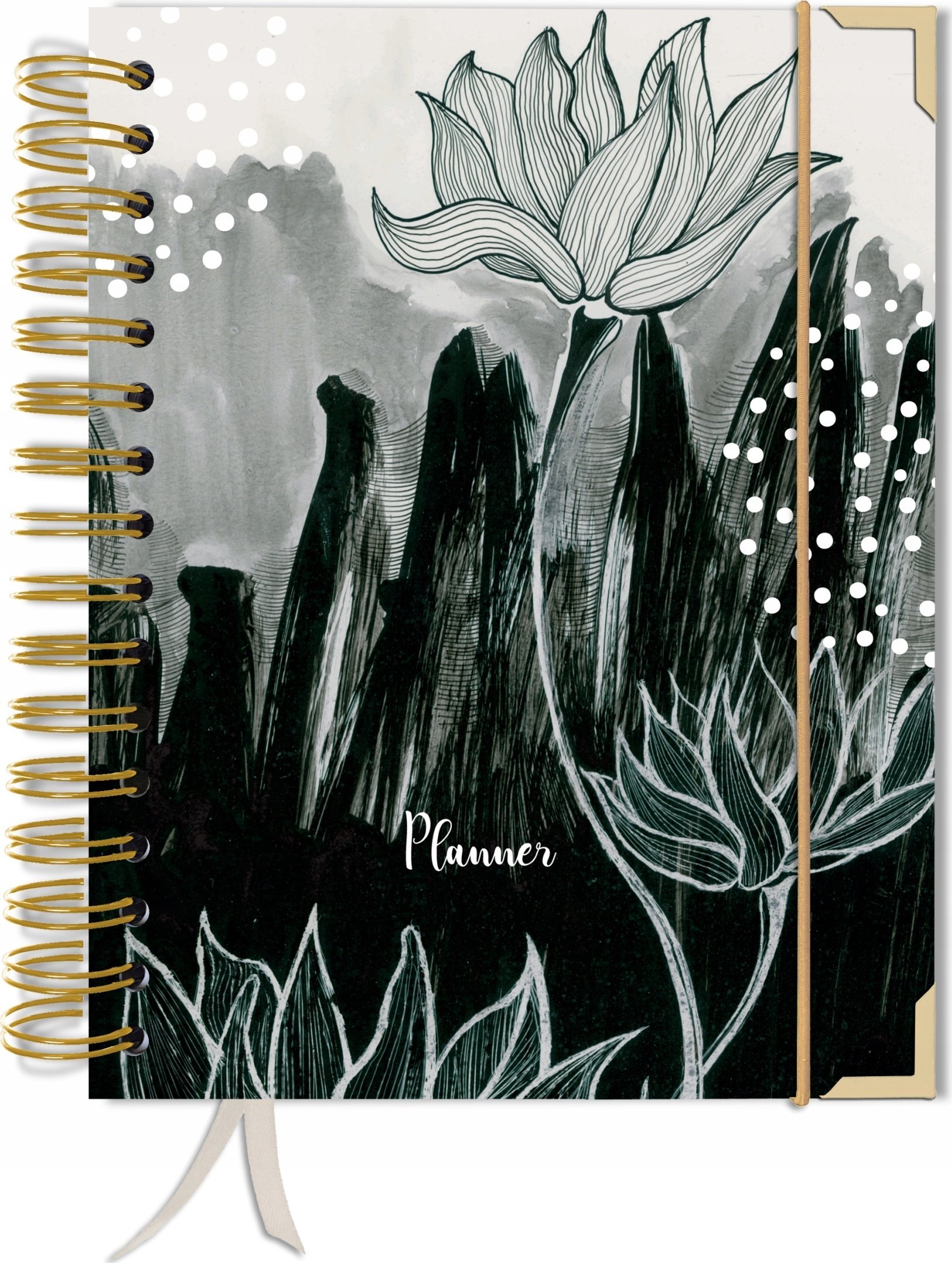 TadaPlanner Kalendarz terminarz bez dat planer książkowy A5+