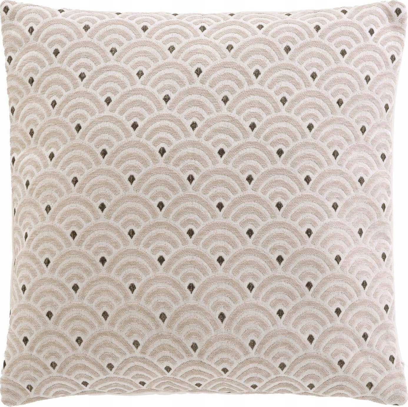 Douceur d`Interieur Poduszka ozdobna z żakardową poszewką, 45 x 45 cm