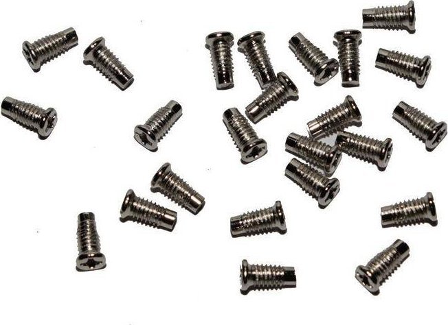 Piny do pedałów Dartmoor Stream / Stream Pro, srebrne, zestaw na parę pedałów