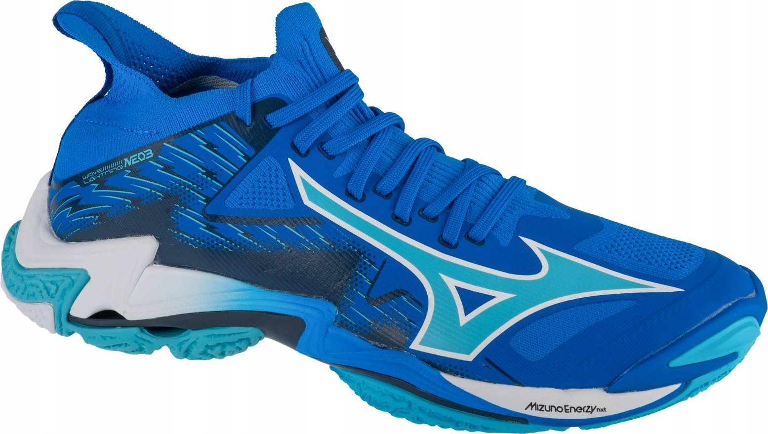 Mizuno Mizuno Wave Lightning Neo III V1GA240201 Niebieskie 48,5