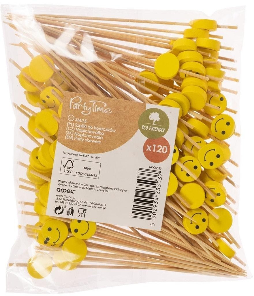 Szpilki do koreczków smile 120szt