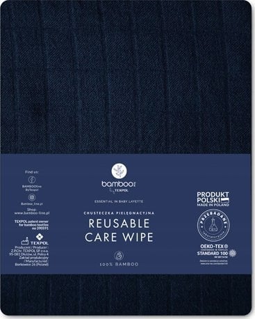 Texpol PIELUSZKA BAMB.30X30 CLASSIC GŁĘBOKI GRA NAT 170G GAT1