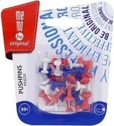 Pinezki do tablic beczułki 7mm 30szt MEMOBE