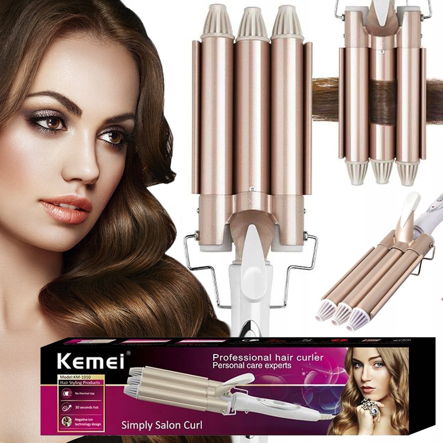 FALOWNICA DO WŁOSÓW KEMEI 1010