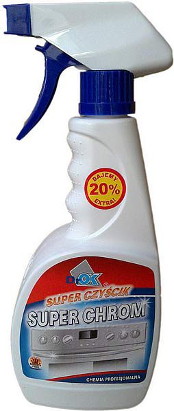Dr OK SuperChrom - preparat do czyszczenia, pielegnacji i konserwacji powierzchni
