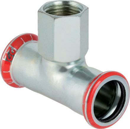 Geberit Trójnik Mapress C-Stahl GW 54mm x 1/2" x 54mm (21320)