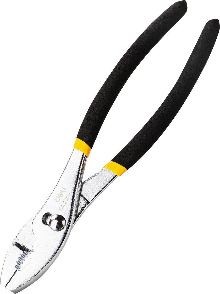 Deli Szczypce zaciskowe Deli Tools EDL25510, 10'' (czarno-żółte)