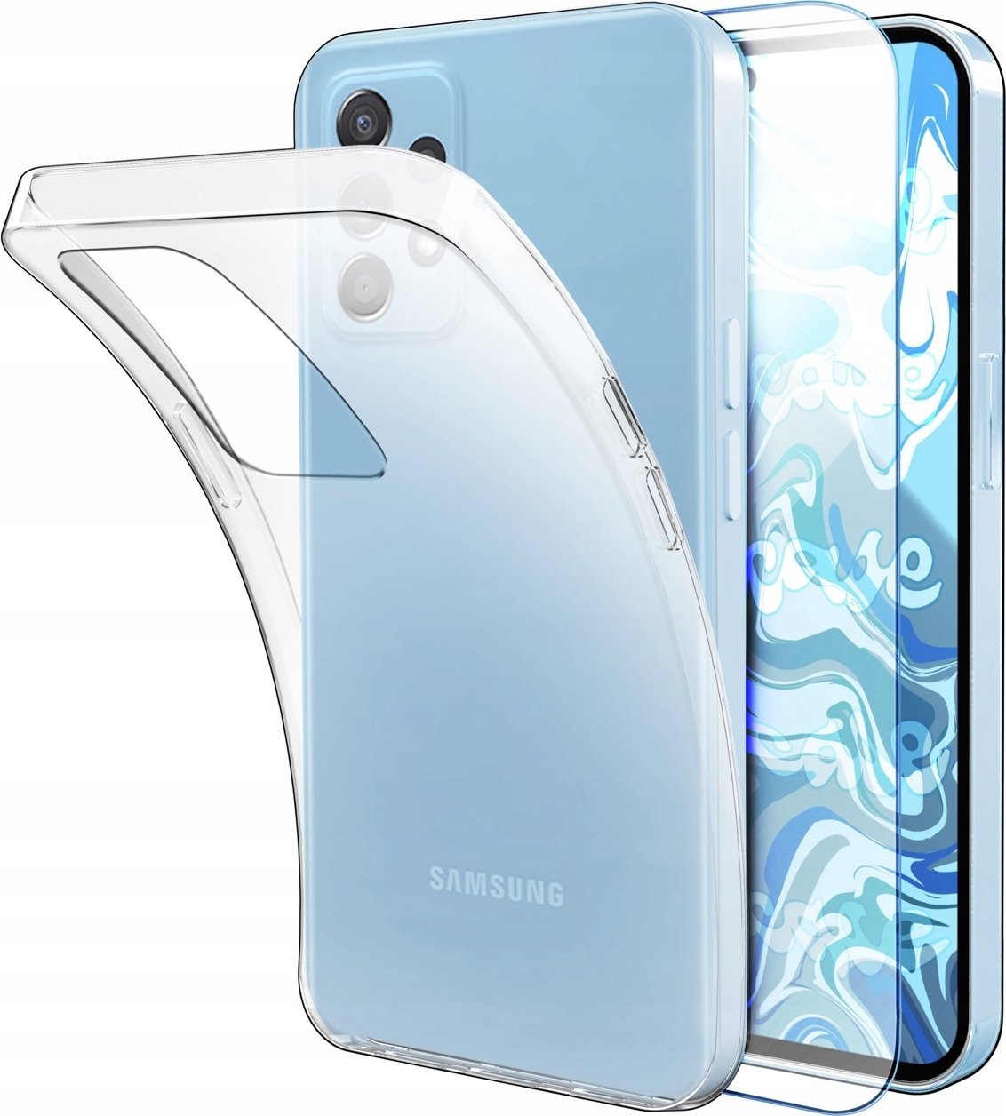 Hello Case Etui Do Samsung Galaxy A52 / A52 5G / A52S / A52S 5G (Przezroczyste) Szkło