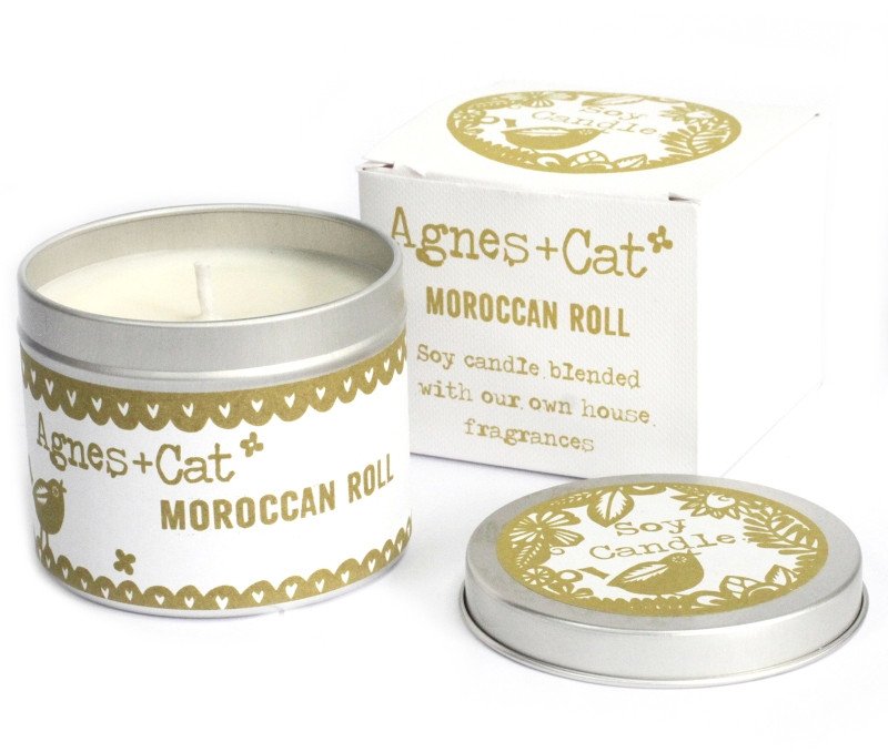 Świeca w puszce - Moroccan Roll