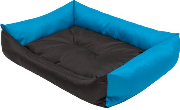 Hobbydog Legowisko Eco - Niebieskie boki i czarny materac XXL