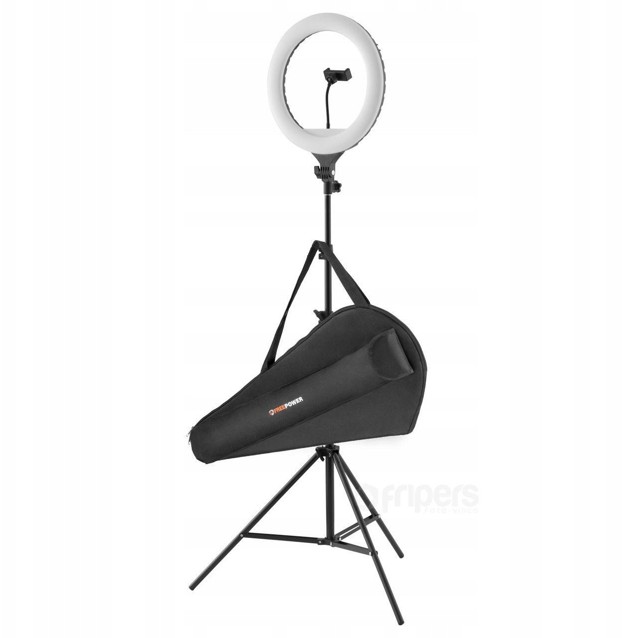 Zestaw LED FreePower 30W RING SET lampa, statyw, pokrowiec