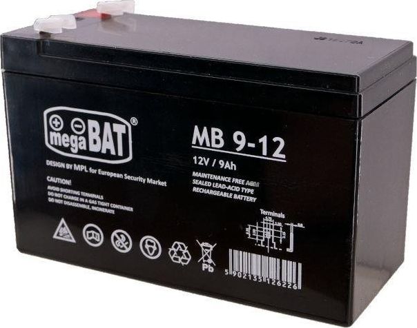 MegaBat Akumulator 12V/9Ah (MB 9-12)