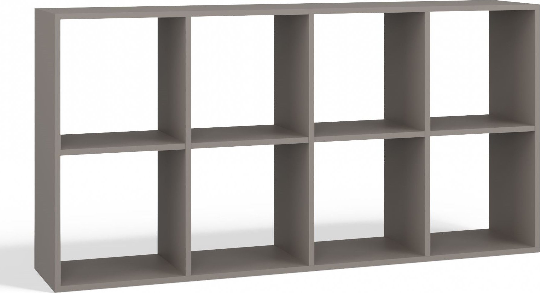 Topeshop REGAŁ KOMOROWY SZAFKA MALAX 2X4 GLINA