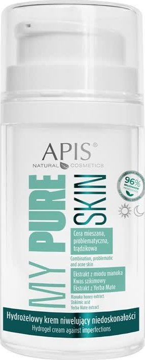 Apis My Pure Skin Hydrożelowy krem niwelujący niedoskonałości 50ml