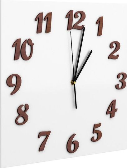 Elior zegar ścienny Presto biały (2253)